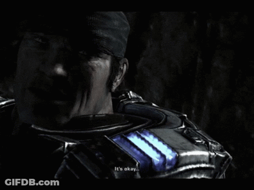 A Man Holding A Gun With The Words Dafuq You Mean Its Okay Below Him GIF