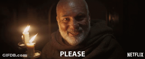 A Man Holding A Lit Candle With The Words Stay As Long As You Wish Written Below Him GIF