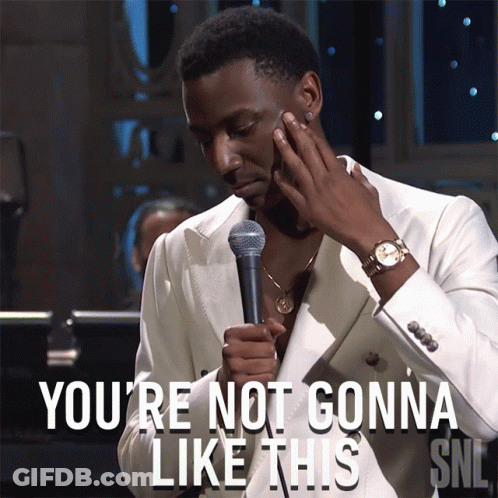 Man Holding Microphone You Gonna Like This GIF