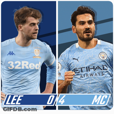 A Man In A 32Red Jersey And A Man In A Etihad Airways Jersey GIF