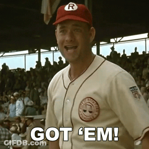 Baseball Player Saying Got Em GIF