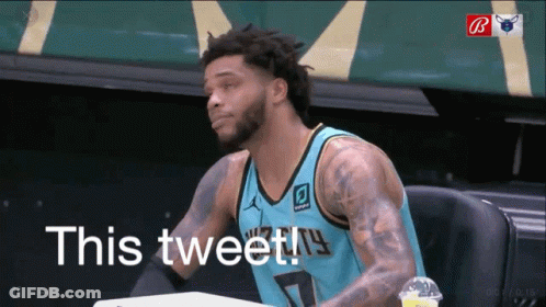 A Man In A Basketball Jersey With The Number 7 On It GIF