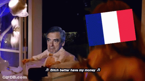 A Man In A Bathtub Says Bitch Better Have My Money In Front Of A Flag GIF