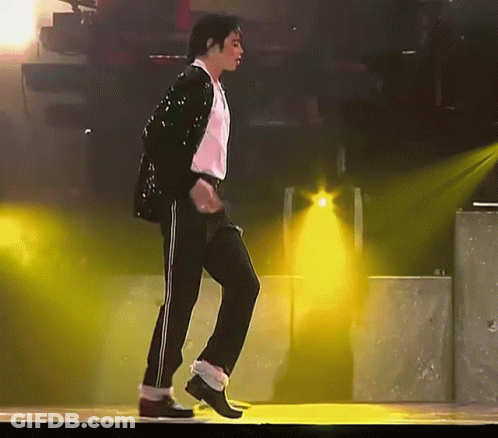 Black Jacket White Shirt Dancer Stage GIF