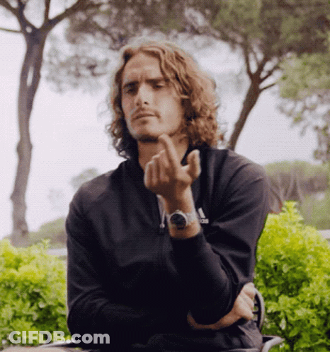 A Man In A Black Jacket With The Word Adidas On His Watch GIF