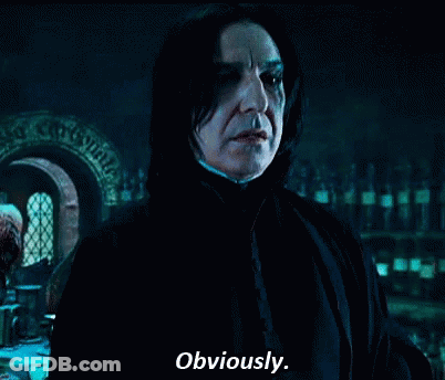 A Man In A Black Robe Says Obviously GIF