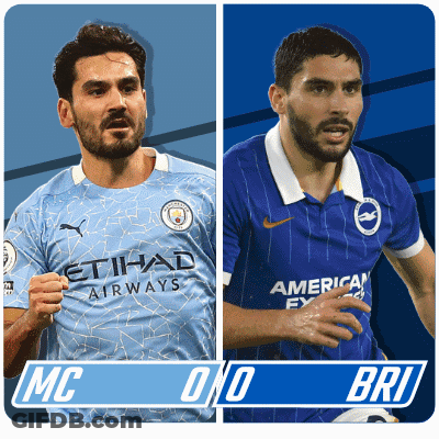 A Man In A Blue Jersey That Says Etihad Airways GIF