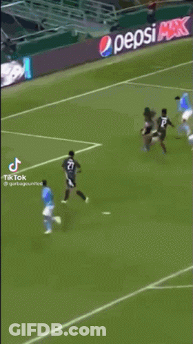 A Man In A Blue Shirt Is On A Tiktok GIF