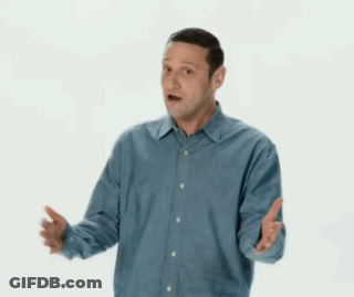 A Man In A Blue Shirt Is Saying " I Don T Know What To Tell You Bud " GIF