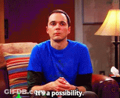 A Man In A Blue Shirt Says It 'S A Possibility GIF