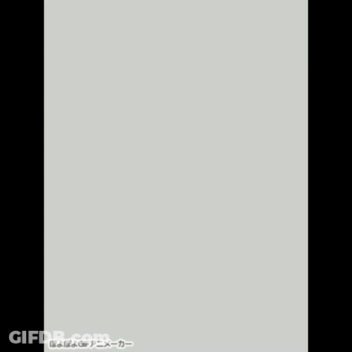 A Man In A Blue Shirt Stands On One Leg With His Arms Outstretched GIF
