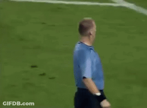 A Man In A Blue Shirt With The Number 3 On The Back Of His Shorts GIF