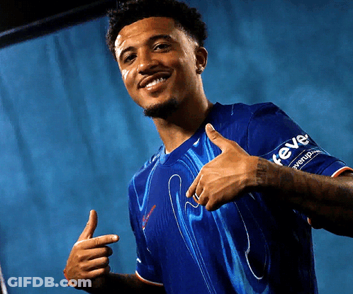 A Man In A Blue Shirt With The Word Reve On The Sleeve GIF