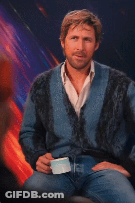 A Man In A Blue Sweater Is Holding A Cup And Says The Math Ain T Matching GIF