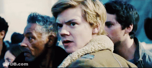 A Man In A Brown Jacket With A Fur Collar Stands In A Crowd GIF