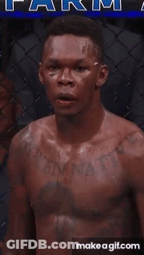 A Man In A Cage With The Words I 'M Prepared To Die Make A Gif.com Below Him GIF