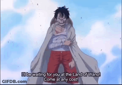 A Man In A Cape Is Standing In Front Of A Blue Sky And Talking To Another Man . GIF