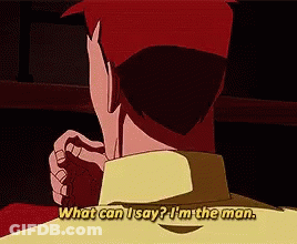 A Man In A Cartoon Says What Can I Say I 'M The Man GIF