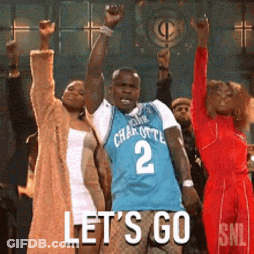 A Man In A Charlotte Jersey With The Number 2 On It GIF