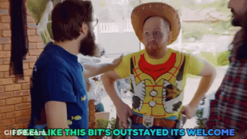 Man In Cowboy Costume Talking GIF