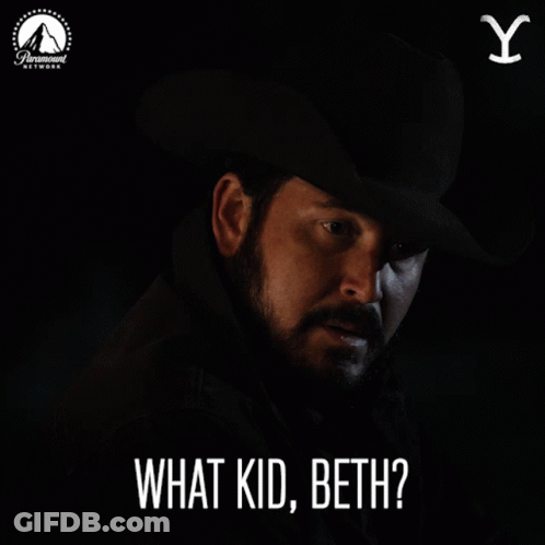 A Man In A Cowboy Hat Holds A Gun And Says What Kid Beth GIF