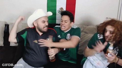 A Man In A Cowboy Hat Is Holding A Beer GIF