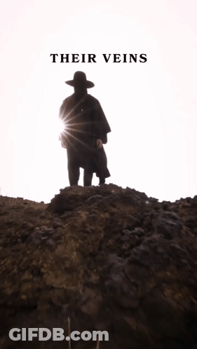 Cowboy Hat Man On Rocky Hill Says I Feel The Same Tho GIF