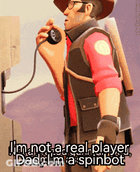 A Man In A Cowboy Hat Talking On A Walkie Talkie With The Words I 'M Not A Real Player Dad GIF