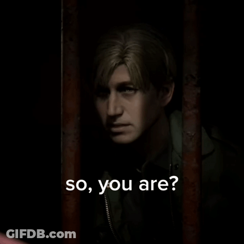 A Man In A Dark Room Is Behind Bars And Says So You Are GIF