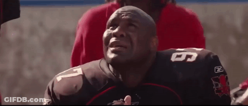 A Man In A Football Uniform With The Number 6 On His Chest GIF