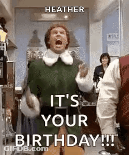 A Man In A Green Elf Costume Is Screaming And Holding A Guitar In A Room . GIF
