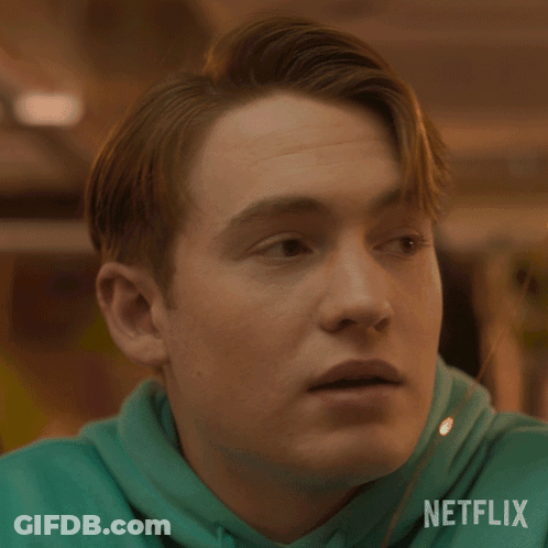 A Man In A Green Hoodie Says I Don 'T Know Netflix GIF