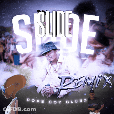 A Man In A Hat Is On The Cover Of A Dope Boy Bluez Album GIF
