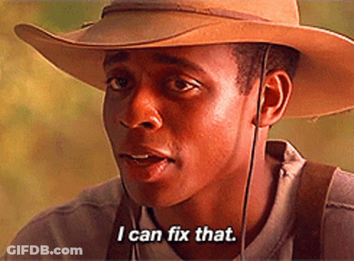 A Man In A Hat Says I Can Fix That GIF