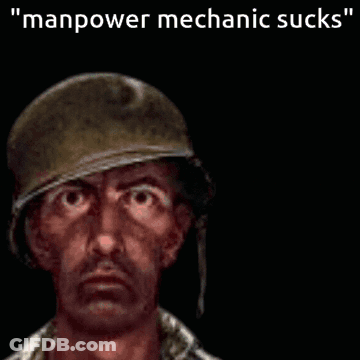 A Man In A Helmet Is Standing Next To A Roblox Character With The Caption " Manpower Mechanic Sucks " GIF