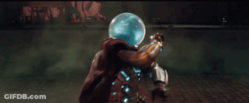 A Man In A Helmet Is Surrounded By Green Smoke GIF