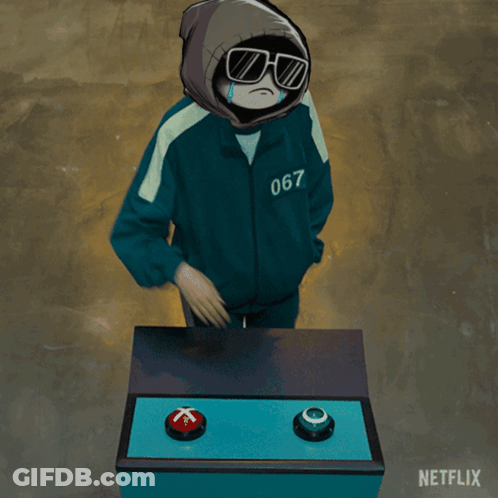 A Man In A Hooded Jacket With The Number 067 GIF