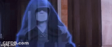 Hooded Man With All Of Them Text GIF