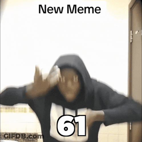 A Man In A Hoodie Is Making A Funny Face And Says New Meme 61 GIF