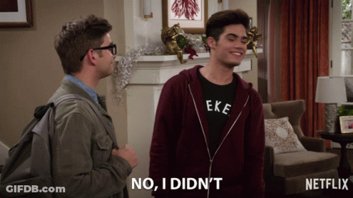 Man In Hoodie Saying Eke GIF