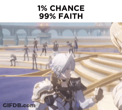 A Man In A Knight 'S Armor Is Standing In Front Of A Crowd Of People In A Video Game . GIF