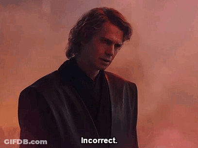 A Man In A Leather Jacket Is Standing In Front Of A Red Background And Saying Incorrect . GIF