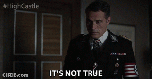 A Man In A Military Uniform Is Saying Whatever You 'Ve Heard There GIF