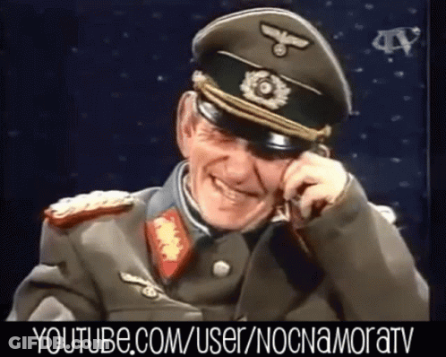 A Man In A Military Uniform Is Smiling With Youtube.com/user/nocnamoratv Written Below Him GIF