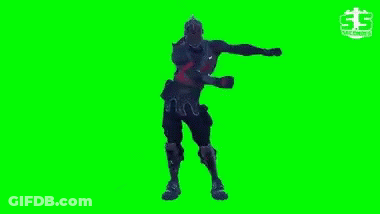 A Man In A Military Uniform Is Standing On A Green Screen . GIF