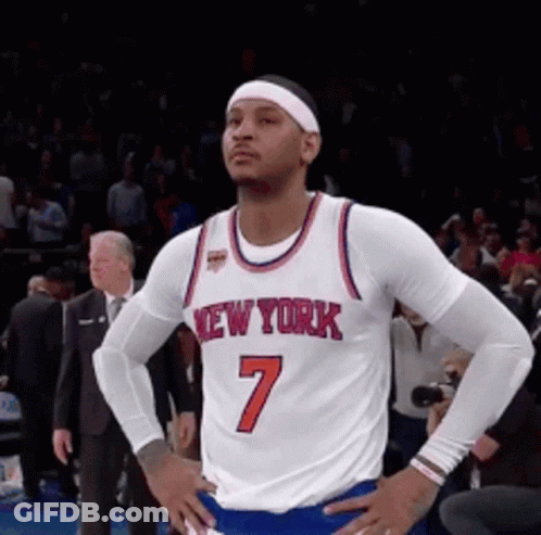 A Man In A New York Jersey With The Number 7 GIF