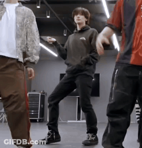 Man In North Face Hoodie Dancing GIF