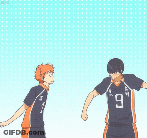 A Man In A Number 9 Jersey Stands Next To Another Man GIF