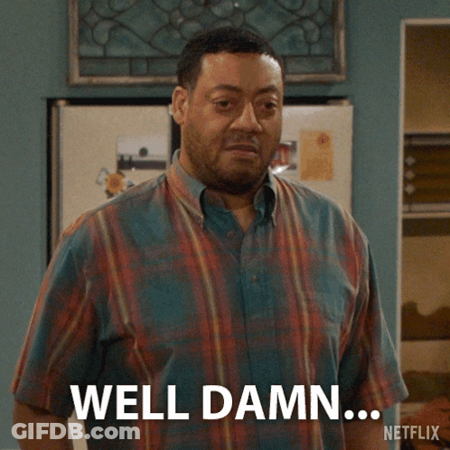 A Man In A Plaid Shirt Is Saying That Backfired On Netflix GIF