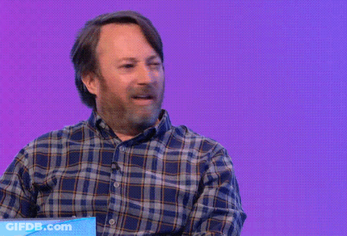 A Man In A Plaid Shirt Says I Don 'T Think So No. GIF